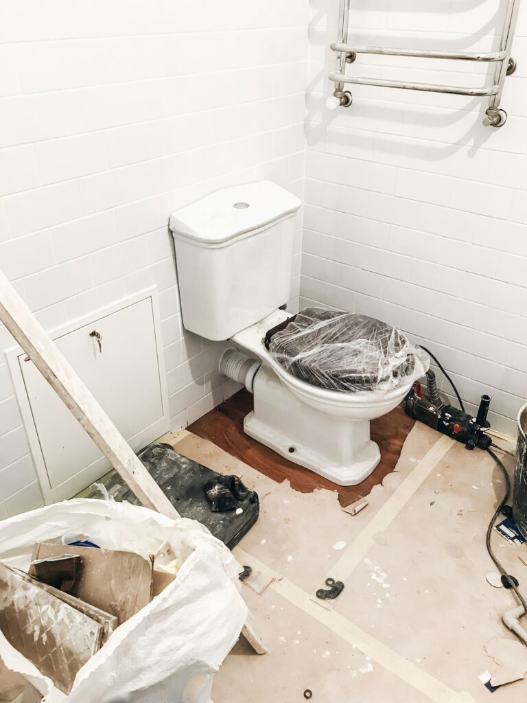 bathroom renovation concept